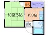 南森町パ－ルビル 1Kの間取り