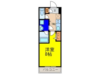 間取図 ＡＩＬＥ宝塚Ⅲ