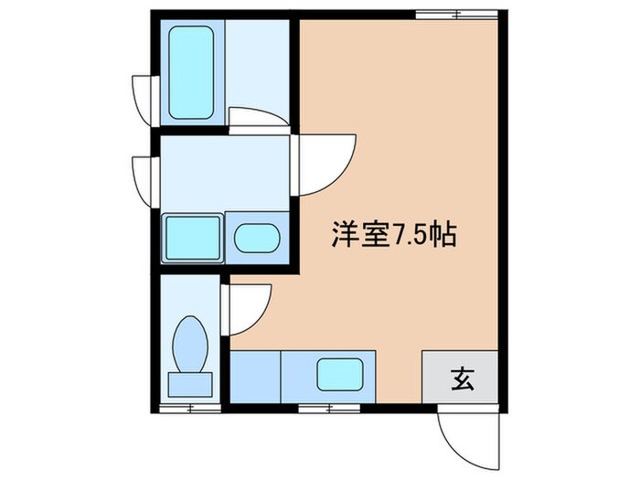 間取り図 日ノ岡ハイツ