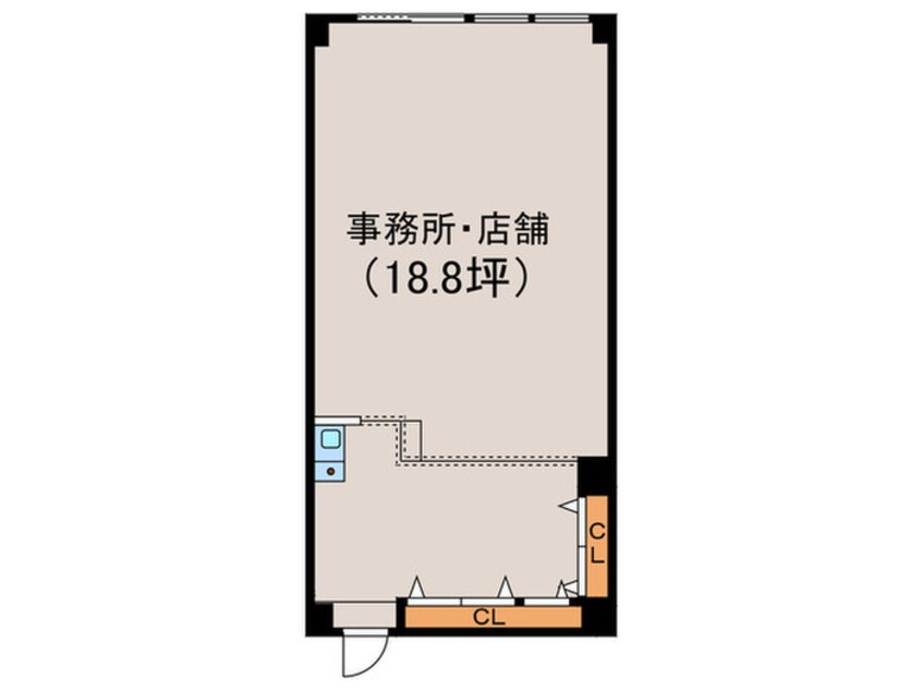 間取図 小阪ハイライフ