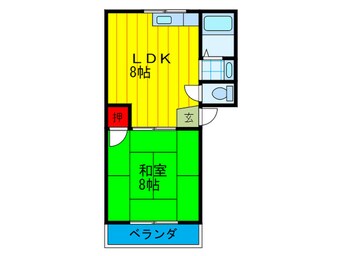 間取図 菊恵マンション