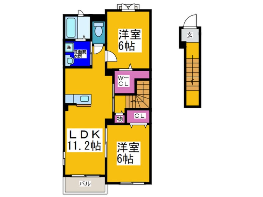 間取図 ラ・フレーズ