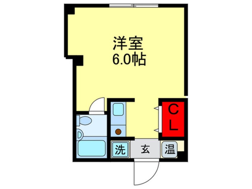 間取図 シャルム枚方