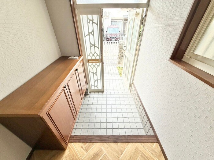 玄関 宇治大谷貸家