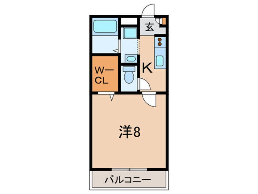 間取図 エスポワ－ル西台Ａ棟