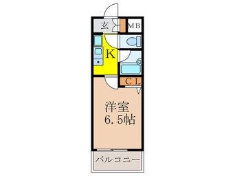 間取図 エスリ－ド新大阪第５（903）