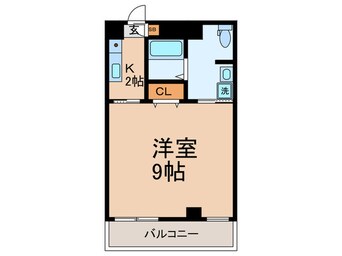 間取図 エトワール市岡