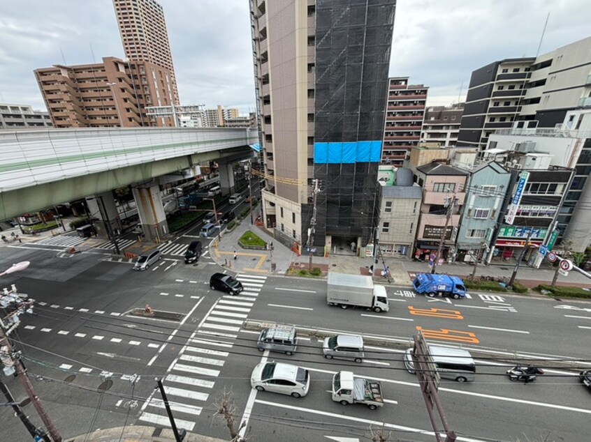 室内からの展望 エトワール市岡