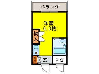 間取図 上中マンション美園