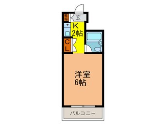 間取図 上中マンション美園