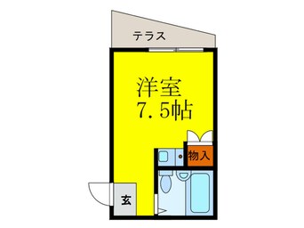 間取図 上中マンション美園