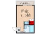 上中マンション美園 1Rの間取り