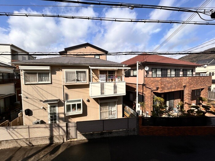 室内からの展望 上中マンション美園