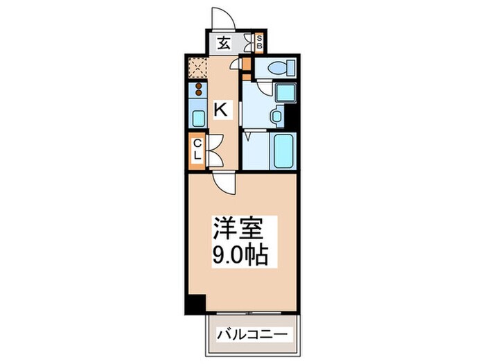 間取り図 レジュールアッシュＢＥＮＴＥＮ
