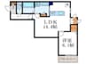 仮）山ノ内養老町D-ROOM新築工事 1LDKの間取り