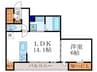 仮）山ノ内養老町D-ROOM新築工事 1LDKの間取り