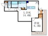 仮）山ノ内養老町D-ROOM新築工事 1LDKの間取り