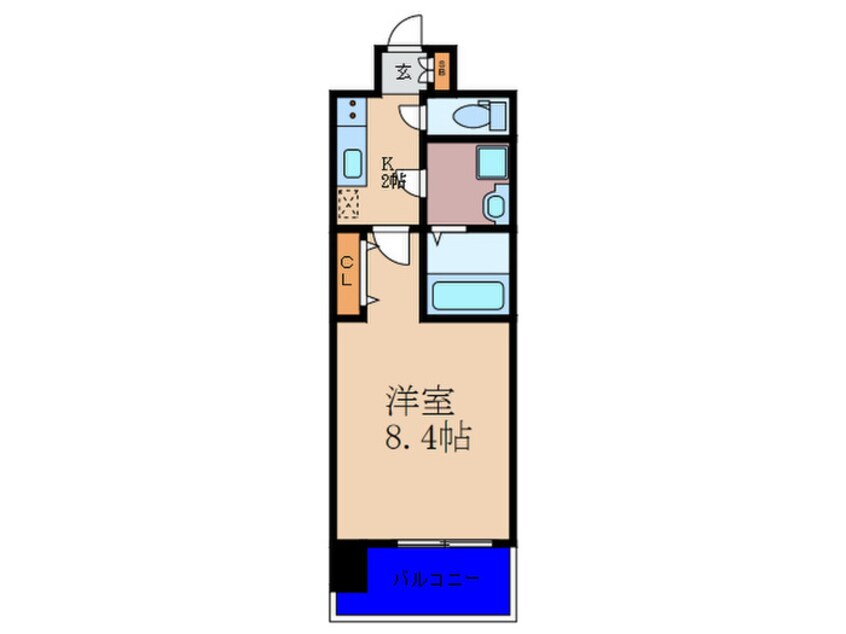 間取図 サムティ福島NORTH(203)