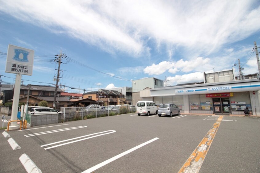ローソン天神川七条店(コンビニ)まで118m Solare西京極