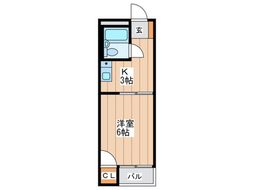 間取図 イーストパレス萱島