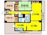 エムズコ－ト２ 3LDKの間取り