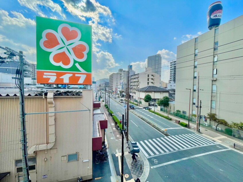 室内からの展望 高倉第二コーポ（405）