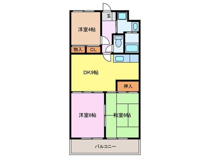 間取り図 ライトパティオ上