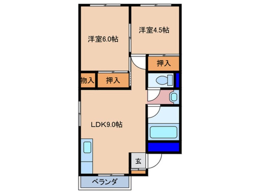 間取図 ふじマンション