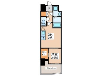 間取図 セレニテ難波リアン