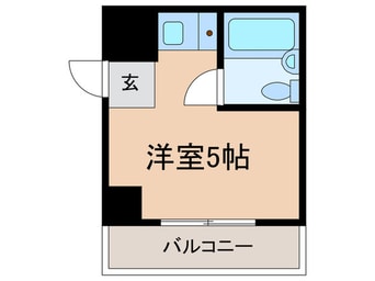 間取図 クローバーハイツ三宮(302)