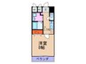 サニ－レジデンス吉野 1Kの間取り