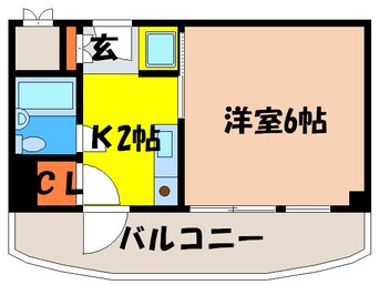 間取図 グランリッチ箕面