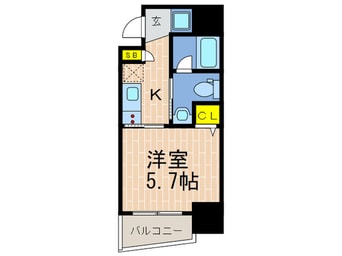 間取図 アルファ神戸元町
