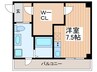 ヨシカネ第3ビル 1Rの間取り