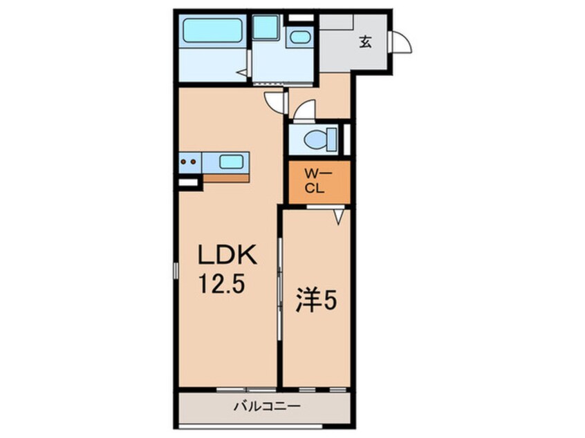 間取図 仮）尼崎市潮江2丁目新築