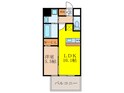 プレジオ西中島ASIANの間取図