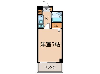 間取図 ヴィラ田辺１号館