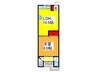 教興寺マンション 1LDKの間取り