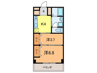 間取図 ＣＡＳＡ　ＦＬＯＲＡ