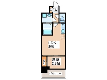 間取図 セレニテ日本橋ミラク