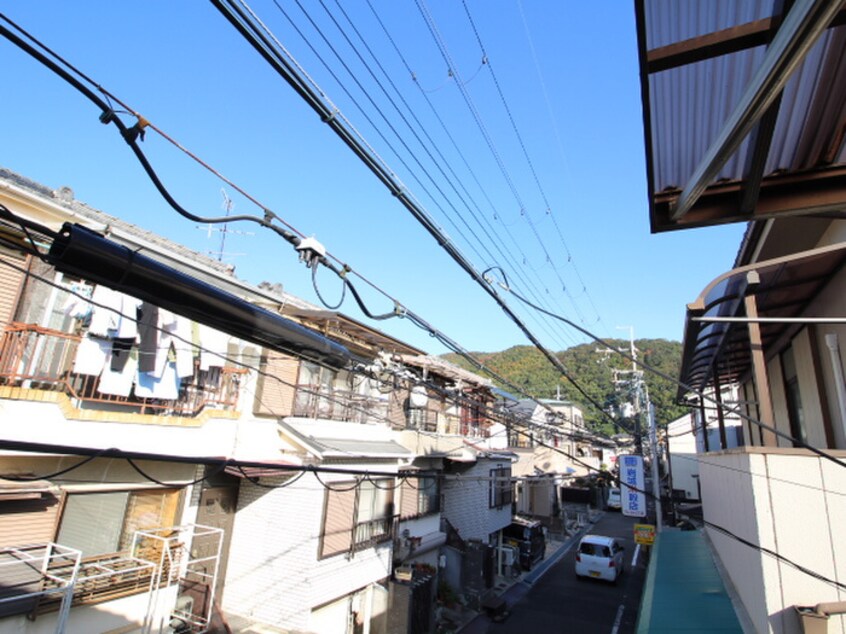 室内からの展望 美園町貸家