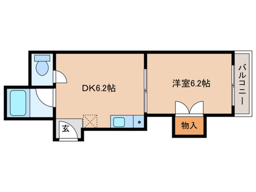 間取図 奥田マンション