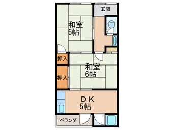 間取図 八重垣荘