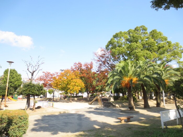 布施公園(公園)まで295m メゾン高井田