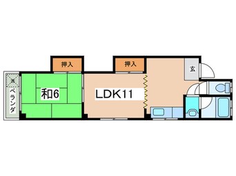 間取図 サンハイツ