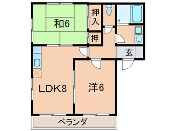 間取図 ジョンメゾン香枦園