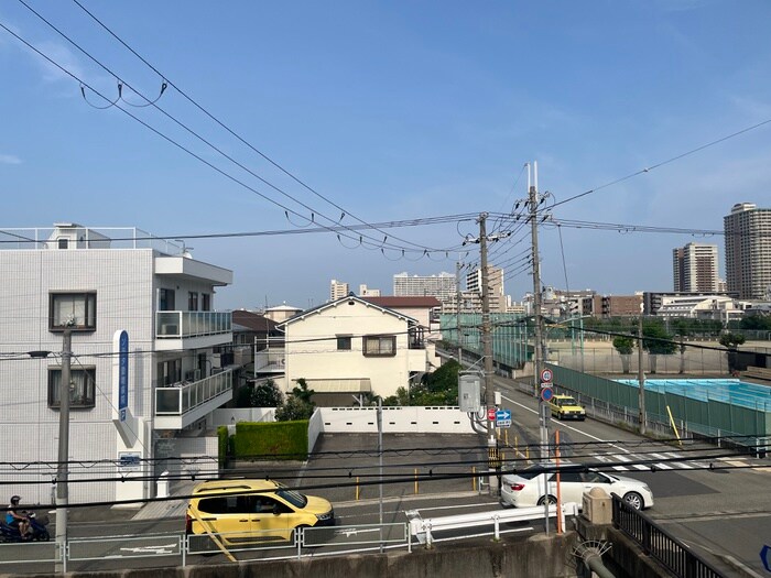 室内からの展望 ローレル西宮北口