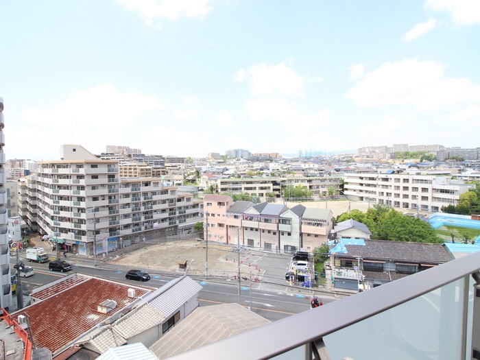 室内からの展望 ＯＡＺＯ千里丘