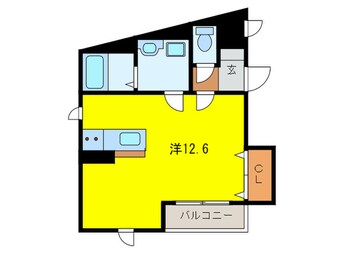 間取図 ミル・フィオーレ