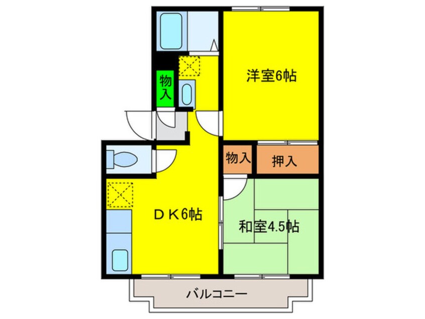 間取図 サンシティウィンディアⅰ